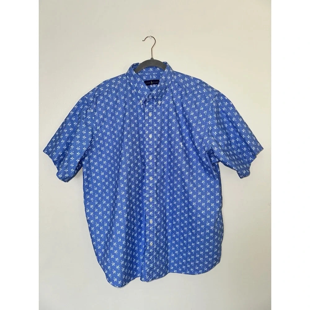 Ralph Lauren Floral Polo Big And Tall shirt‎